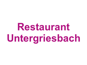 Restaurant Untergriesbach Logo