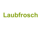 Laubfrosch Logo