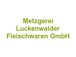 Metzgerei Luckenwalder Fleischwaren GmbH Logo