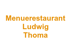 Menuerestaurant Ludwig Thoma Logo