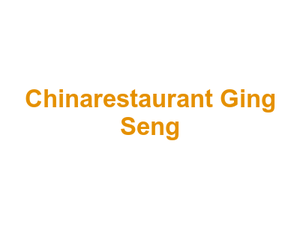 Chinarestaurant Ging Seng Logo