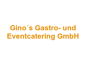 Gino´s Gastro- und Eventcatering GmbH Logo