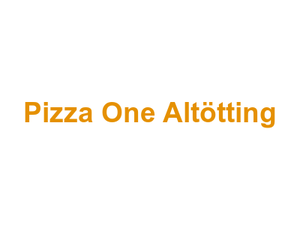 Pizza One Altötting Logo