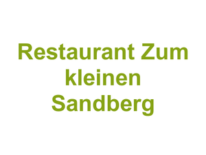 Restaurant Zum kleinen Sandberg Logo