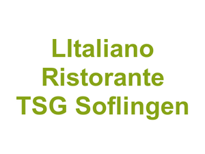 L'Italiano Ristorante TSG Soflingen Logo