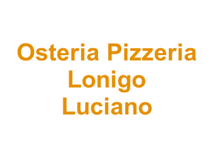 Osteria Pizzeria Lonigo Luciano Logo