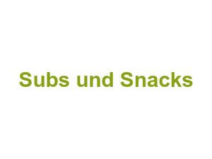 Subs und Snacks Logo