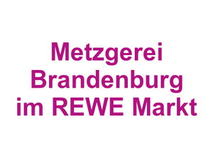 Metzgerei Brandenburg im REWE Markt Logo