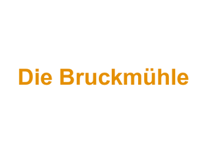 Die Bruckmühle Logo
