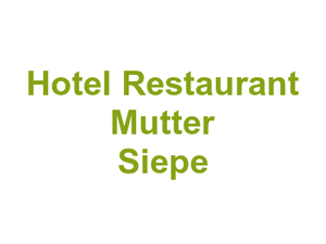 Hotel Restaurant Mutter Siepe Logo