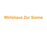 Wirtshaus Zur Sonne Logo