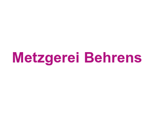 Metzgerei Behrens Logo