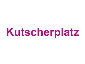 Kutscherplatz Logo