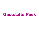 Gaststätte Peek Logo