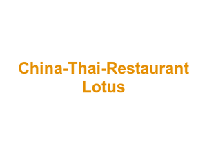 China-Thai-Restaurant Lotus Logo