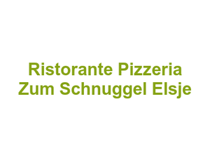 Ristorante Pizzeria Zum Schnuggel Elsje Logo