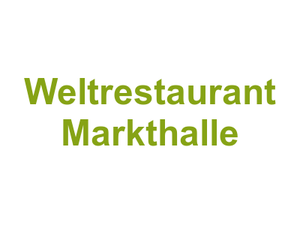 Weltrestaurant Markthalle Logo