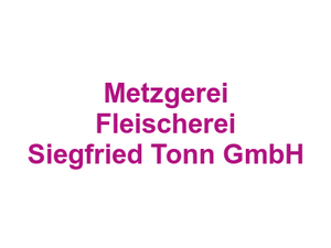 Metzgerei Fleischerei Siegfried Tonn GmbH Logo