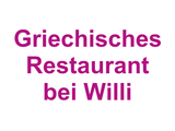 Griechisches Restaurant bei Willi Logo