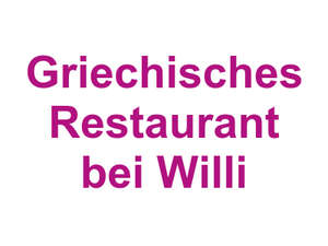 Griechisches Restaurant bei Willi Logo
