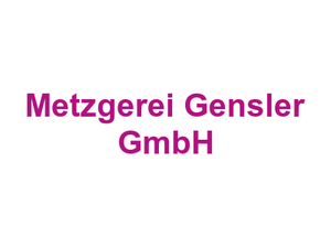Metzgerei Gensler GmbH Logo