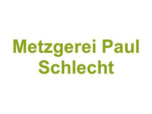 Metzgerei Paul Schlecht Logo