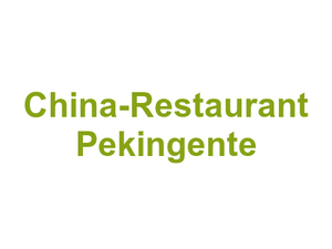 China-Restaurant Pekingente Logo