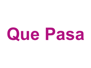 Que Pasa Logo