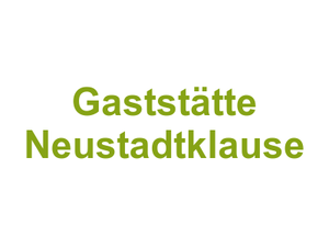 Gaststätte Neustadtklause Logo