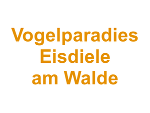 Vogelparadies Eisdiele am Walde Logo
