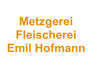 Metzgerei Fleischerei Emil Hofmann Logo