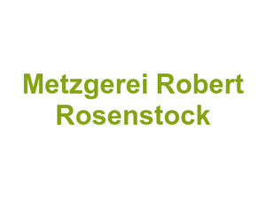 Metzgerei Robert Rosenstock Logo