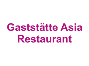 Gaststätte Asia Restaurant Logo