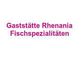 Gaststätte Rhenania Fischspezialitäten Logo