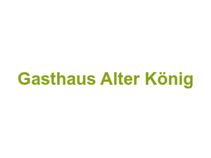 Gasthaus Alter König Logo
