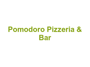 Pomodoro Pizzeria & Bar Logo