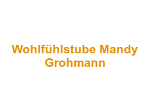 Wohlfühlstube Mandy Grohmann Logo