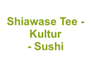 Shiawase Tee - Kultur - Sushi Logo