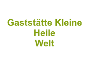 Gaststätte Kleine Heile Welt Logo