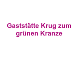 Gaststätte Krug zum grünen Kranze Logo