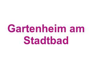 Gartenheim am Stadtbad Logo