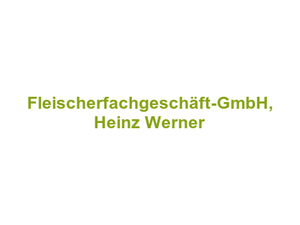 Metzgerei Süss Fleischerfachgeschäft-GmbH, Heinz Werner Logo