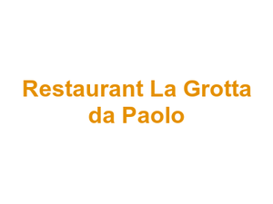 Restaurant La Grotta da Paolo Logo
