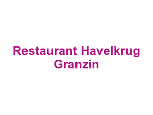 Restaurant Havelkrug Granzin Logo
