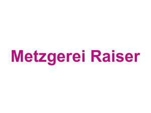 Metzgerei Raiser Logo