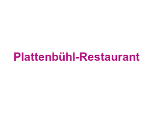 Plattenbühl-Restaurant Logo