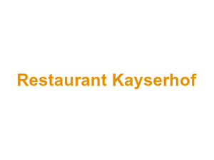 Restaurant Kayserhof Logo