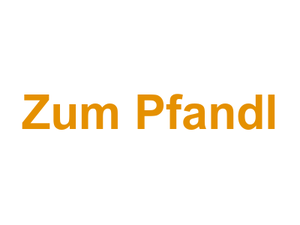 Zum Pfandl Logo