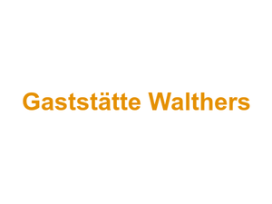 Gaststätte Walthers Logo