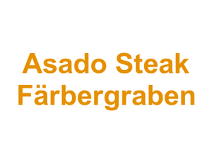 Asado Steak Färbergraben Logo